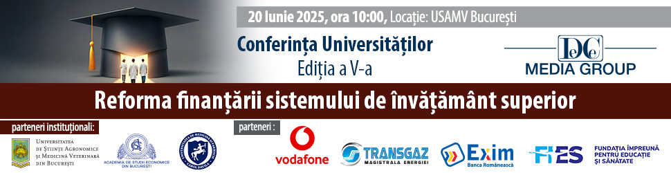 CONFERINȚA UNIVERSITĂȚILOR – EDIȚIA A V-A
