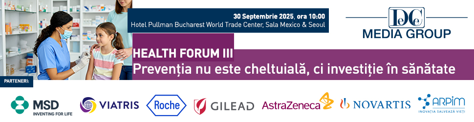 HEALTH FORUM III: Prevenția nu e cheltuială, ci investiție în sănătate