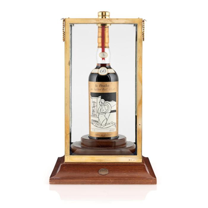 S-a vândut cea mai scumpă sticlă cu whisky din lume. Cât a plătit câștigătorul licitației