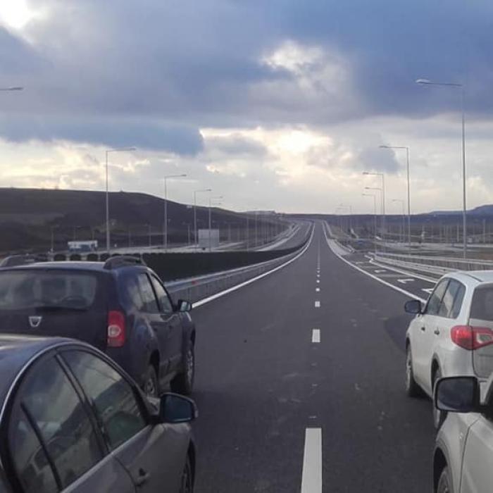 CNAIR a recepționat sectorul de autostradă Ungheni - Ogra