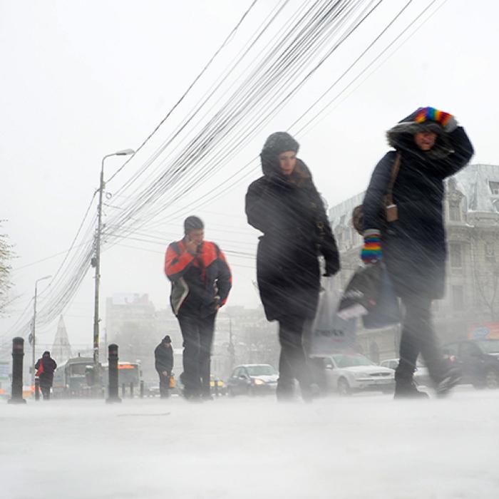 Avertizare METEO: Cod galben de VISCOL în 6 județe, până miercuri