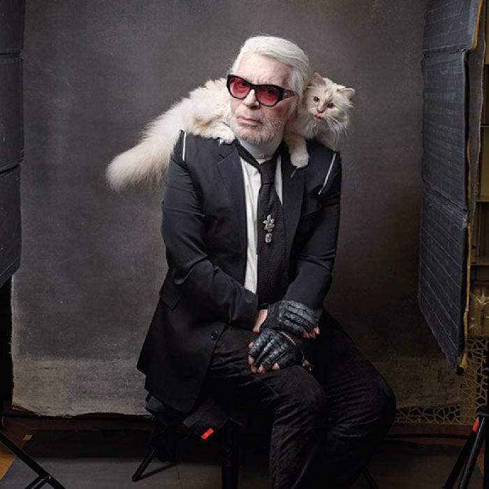 Pisicuța lui Karl Lagerfeld nu se simte bine