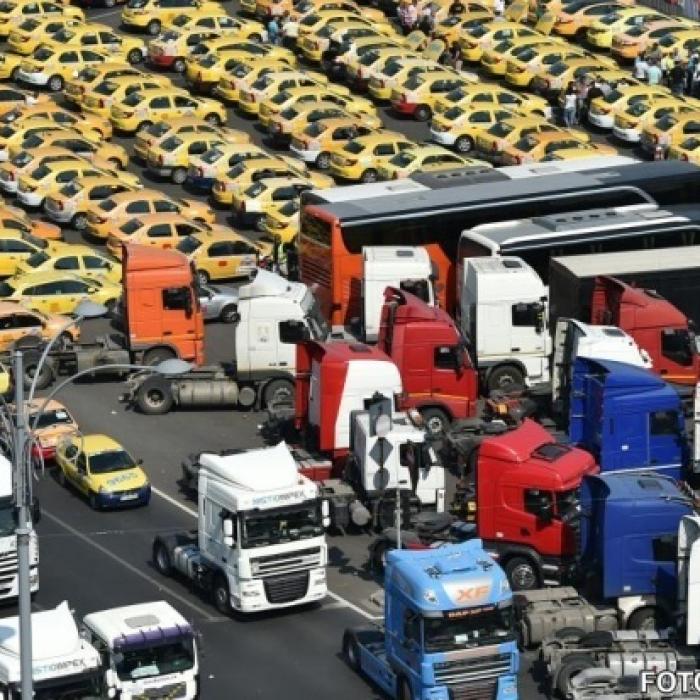 Transportatorii amenință din nou cu proteste. De ce sunt nemulțumiți