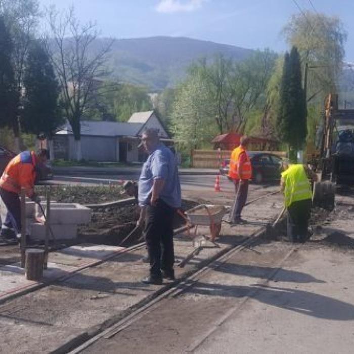 CFR a demarat lucrările de reparații pe raza Regionalei CF Cluj