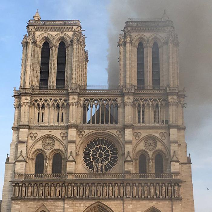 Catedrala Notre-Dame: Tezaurul din interior mistuit de flăcări VIDEO