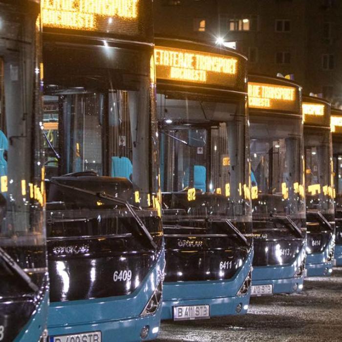 Autobuze mai curate în București. Ce planuri are STB