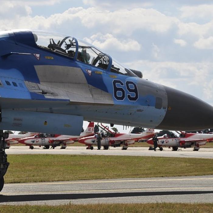 Bombă lansată din avion. Rușii au înregistrat momentul VIDEO