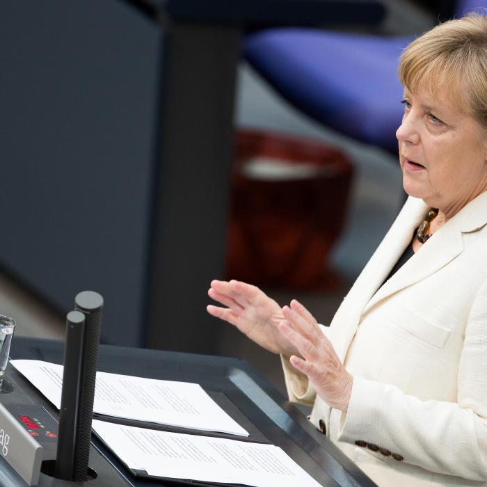 Merkel, ovaționată în picioare la Harvard după mustrarea adusă ”trumpismului” VIDEO
