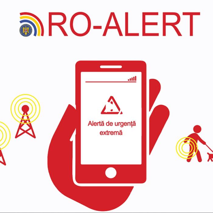 IGSU explică importanța testelor RO-ALERT