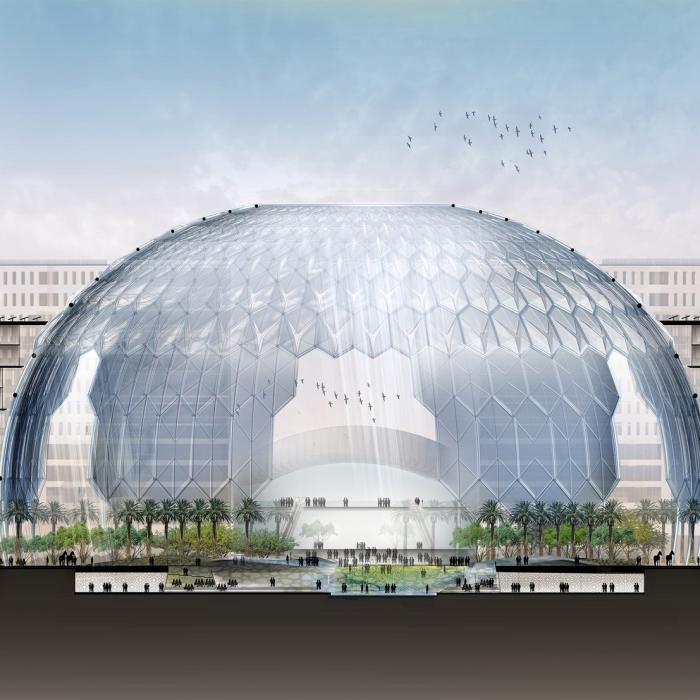 Cel mai mare ecran de 360˚ a fost construit în Dubai VIDEO