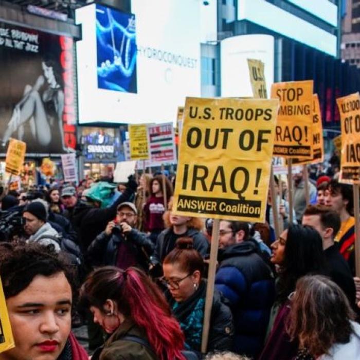 Proteste în SUA împotriva acțiunilor lui Trump în Iran și Irak