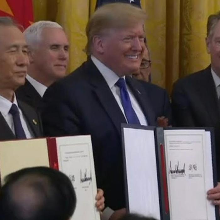 SUA şi China au făcut un pas spre împăcare. Trump este mulțumit