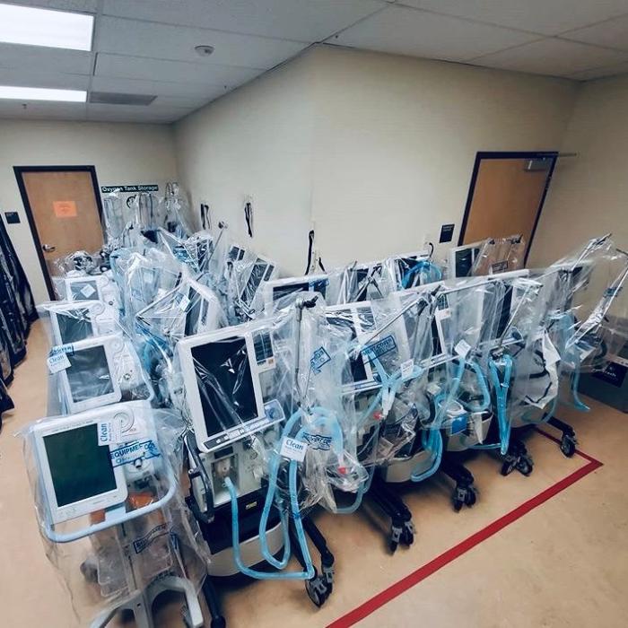 Coronavirus. 2.000 de ventilatoare, confiscate de poliția italiană