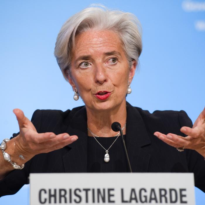 Christine Lagarde. Contracţie puternică a economiei în zona euro