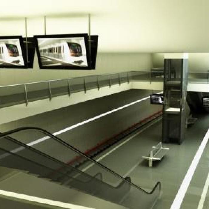 Cum arată stația de metrou Romancierilor  VIDEO