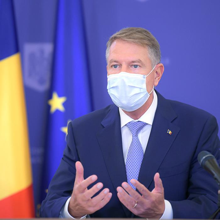 Iohannis NU vede o PROBLEMĂ. Pentru el, deficitul a crescut "un pic"