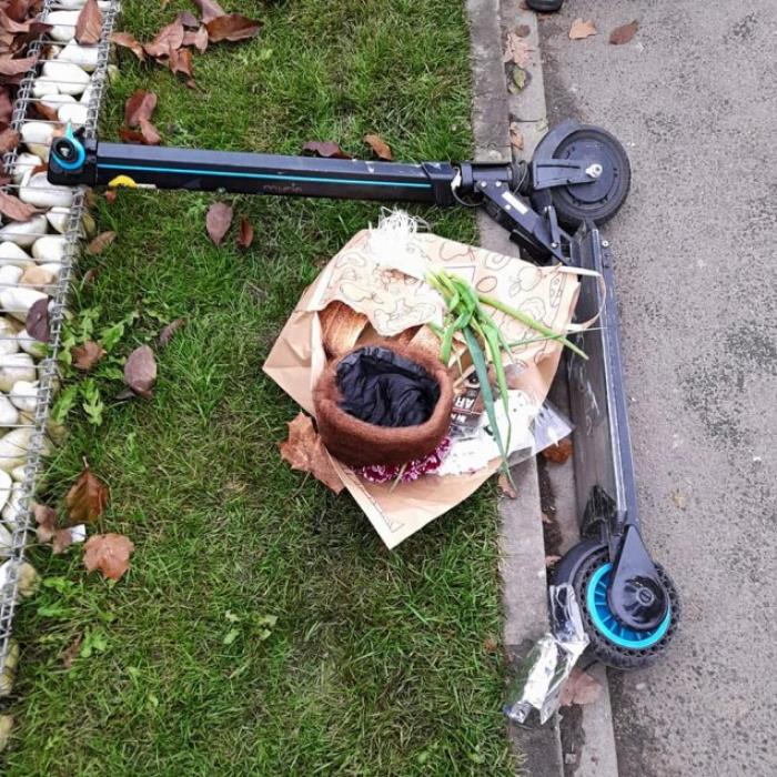 BOMBA cu ceas de pe drum. Imagini DRAMATICE: Risc de moarte chiar și când ieși de la supermarket / foto