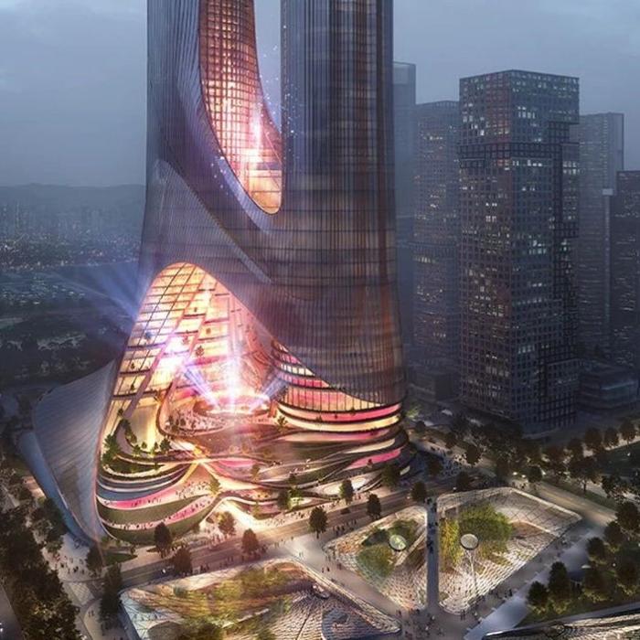 Altă MINUNE a lumii! Orașul pe VERTICALĂ. Este SPECTACULOS VIDEO