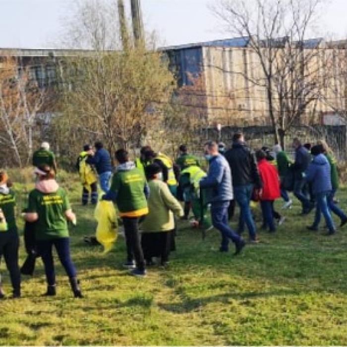 Cu mic, cu mare, hai la IGIENIZARE! Această zonă, în curățenie generală