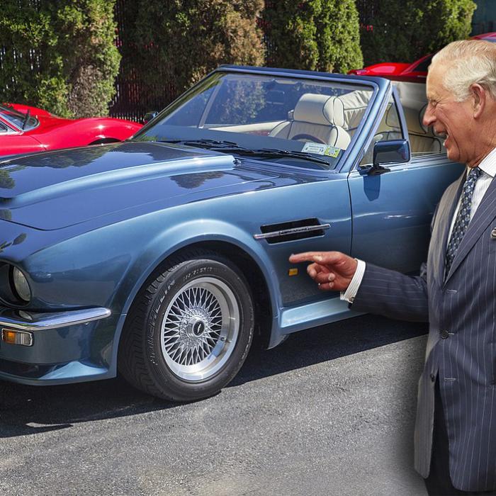Aston Martin-ul prințului Charles merge cu cașcaval și vin