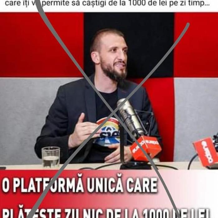 Ștefan Mandachi acuză o înşelătorie cu imaginea lui: Nu-i băgaţi în seamă, nu e adevărat!