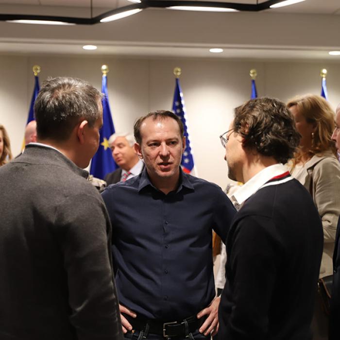 Cîțu s-a întors în SUA: M-am bucurat să mă reîntâlnesc cu ei 