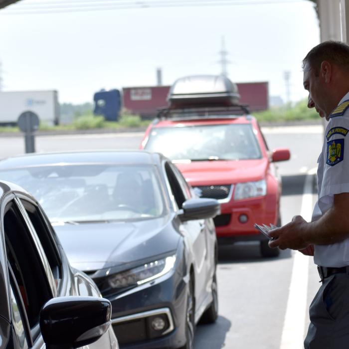 Aglomeraţie şi nervi în vămi, pe sensul de ieşire din ţară