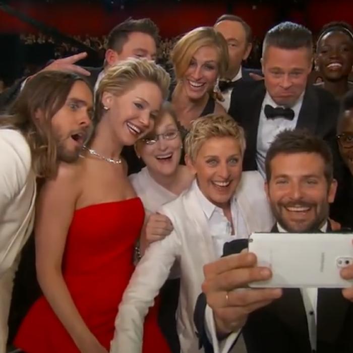 Cât a valorat celebrul selfie realizat de Ellen DeGeneres la Gala Oscar 2014