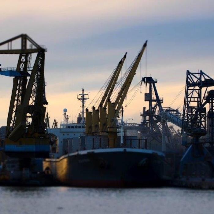 În Constanța au fost închise toate porturile la Marea Neagră 