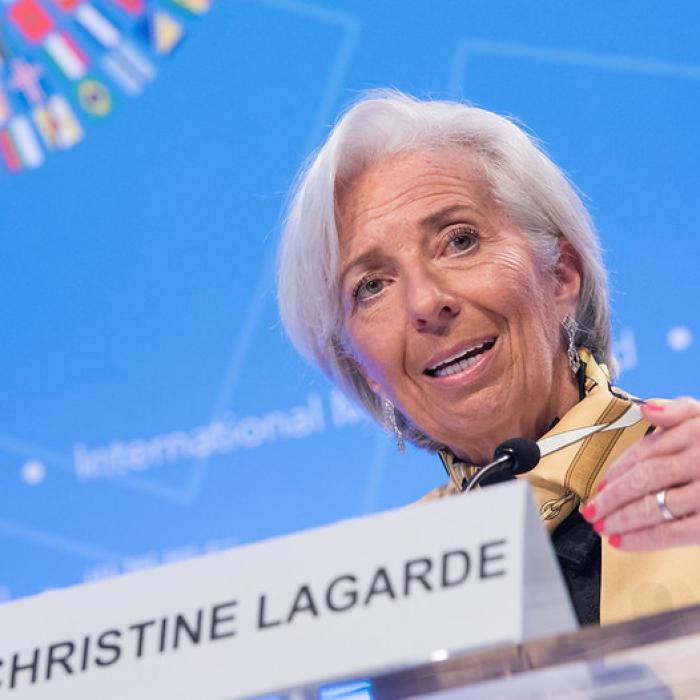 BCE se va confrunta cu o inflaţie de bază ridicată pe termen scurt, spune Christine Lagarde