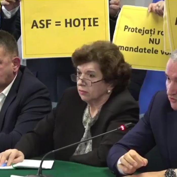 Scandal în Senat la audierea ASF în fața comisiei de specialitate