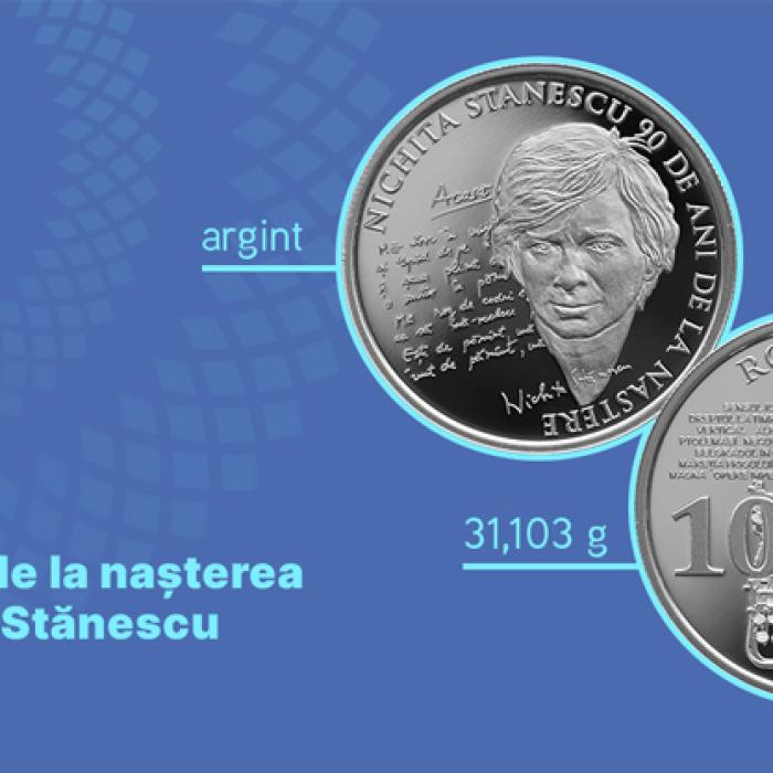 BNR lansează o nouă monedă în circuitul numismatic