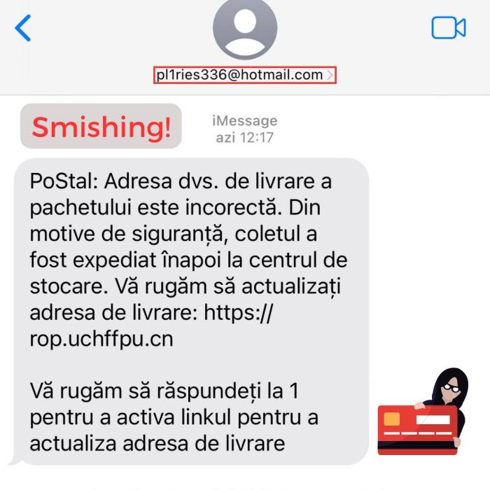 Tentativă de fraudă propagată prin SMS. Cum să vă daţi seama că e vorba de o înşelătorie