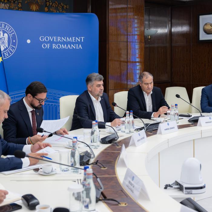 Marcel Ciolacu, consultări cu Asociațiile marilor rețele comerciale din sectorul alimentar