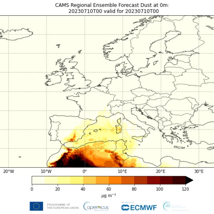 În plin cod roșu de caniculă, peste Europa vine și un nor de praf saharian