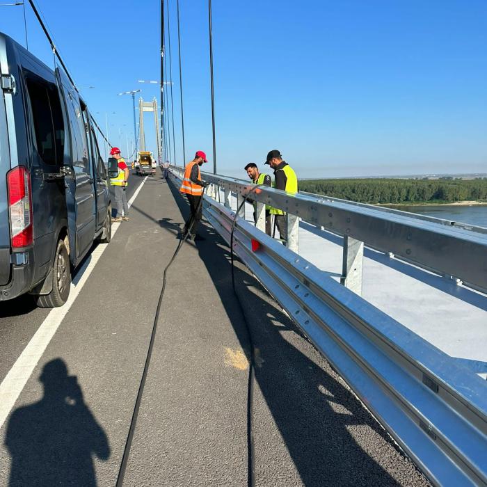 S-a terminat "recensământul" şuruburilor podului de la Brăila. Care este rezultatul