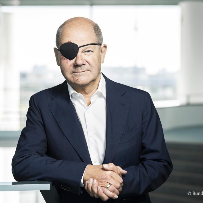 Olaf Scholz așteaptă glumele pe seama sa iar Internetul a recționat pe măsură