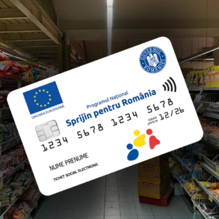 Carduri sociale 250 lei. Când intră a cincea tranșă de bani