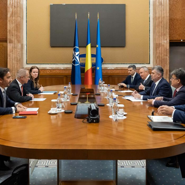 Premierul Ciolacu, discuţii cu OMV despre exploatarea gazelor din Marea Neagră. "Înţepătură" la adresa lui Karl Nehammer