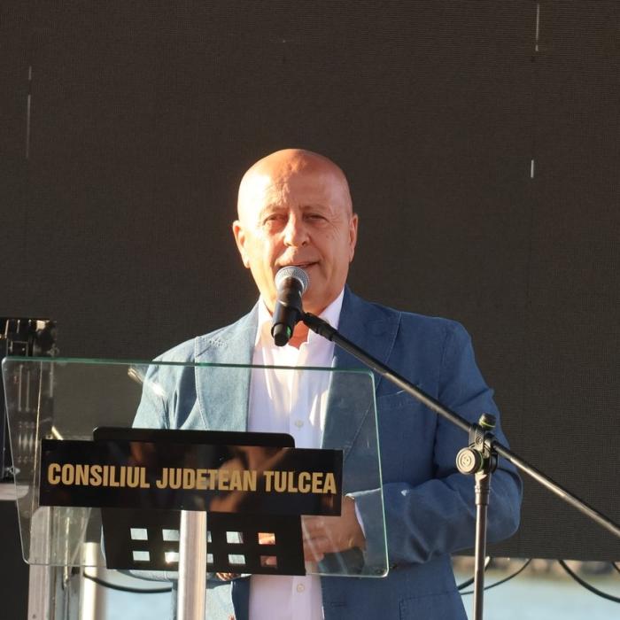 Faleza din Tulcea, o lucrare nu foarte mare, dar foarte dificil de executat