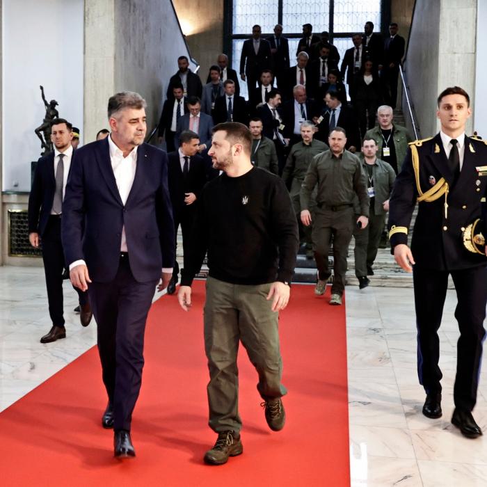 Ciolacu, la Kiev. Prima ședință de Guvern comună