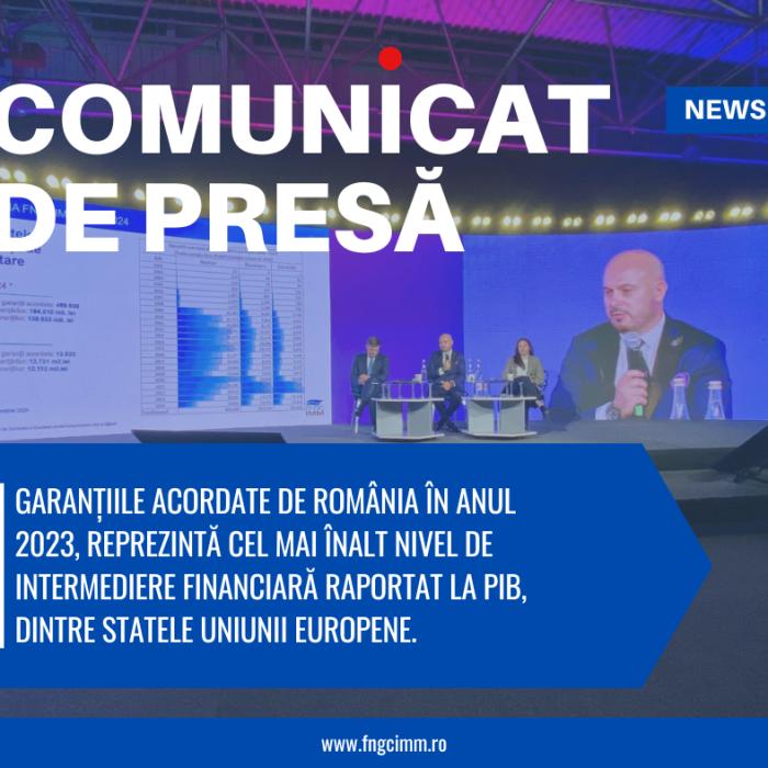 Garanțiile acordate de România in 2023, cel mai înalt nivel de intermediere financiară raportat la PIB, din UE