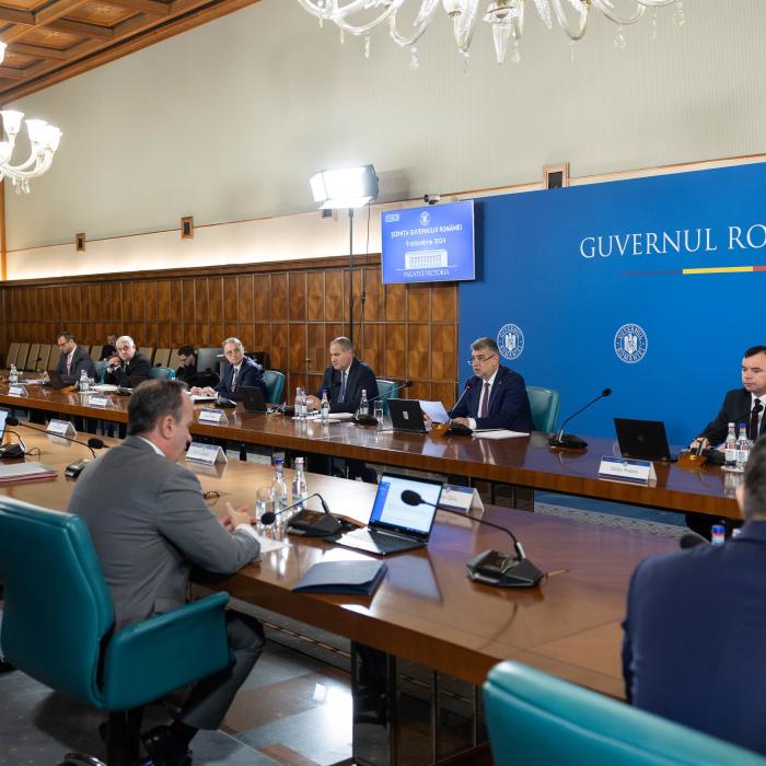 Şedinţă de Guvern, 16 octombrie. Decizii importante pentru cetăţeni şi pentru mediul economic