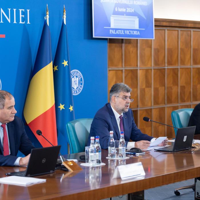 Nouă şedinţă de Guvern joi, 31 octombrie - Care sunt proiectele de pe ordinea de zi