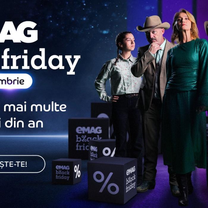 eMAG Black Friday 2024: comenzi în valoare de 220 mil lei, în primele 30 de minute de la start