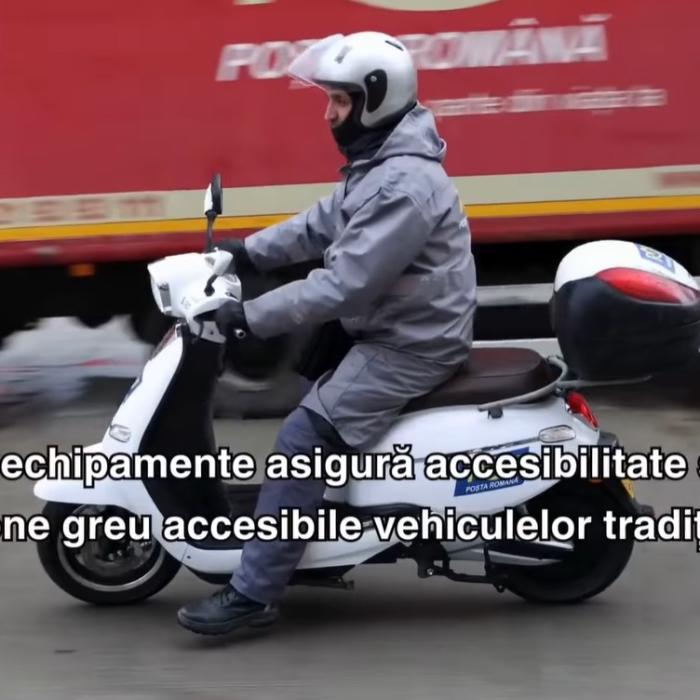 Poştaşii vor aduce pensia pe scuter 