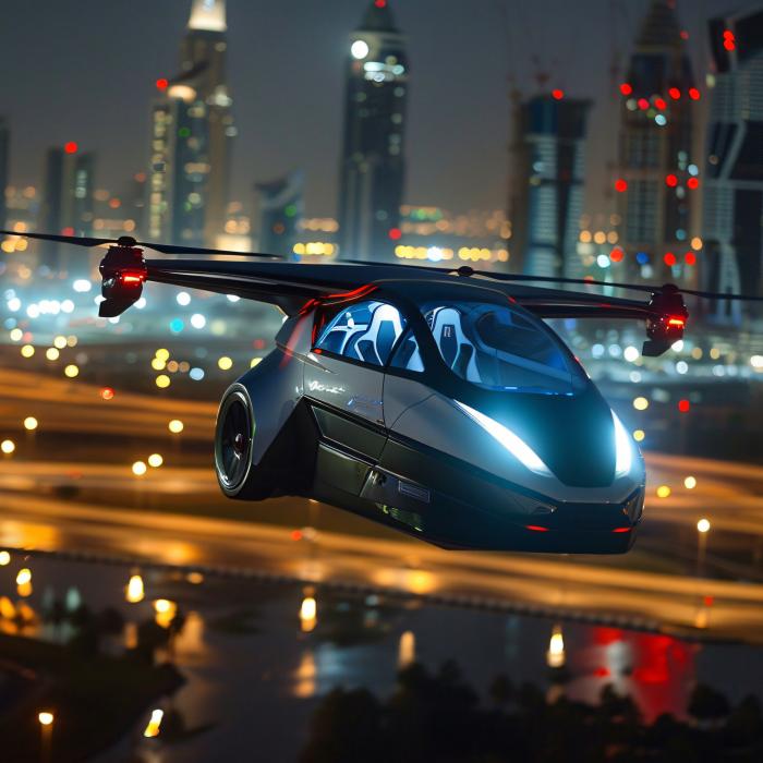 Țara care trasează coridoare aeriene pentru taxiuri zburătoare