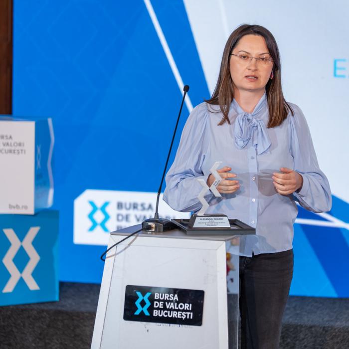 DC News, premiat la BVB Awards. Anca Murgoci: Premiul este și pentru Elena Cristian, fondatoarea DC Business, cunoscută drept „incubatorul de conferințe”