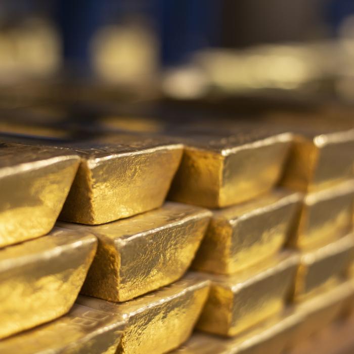 Aurul pus în genunchi de haosul de pe piețele mondiale