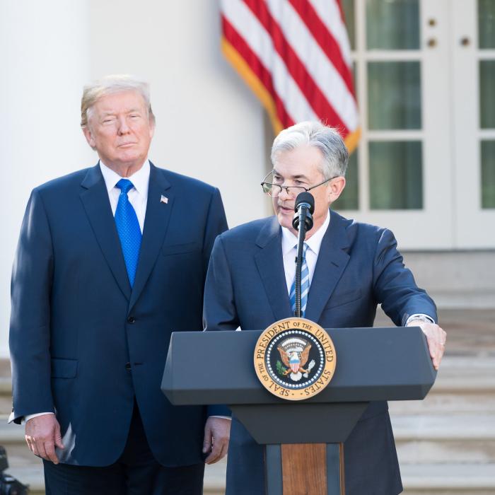 Întâlnire de gradul zero: Donald Trump şi Jerome Powell, şeful Fed, discuţie la Casa Albă